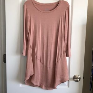 3/4 sleeve long tunic